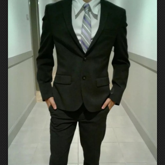 Young man suit